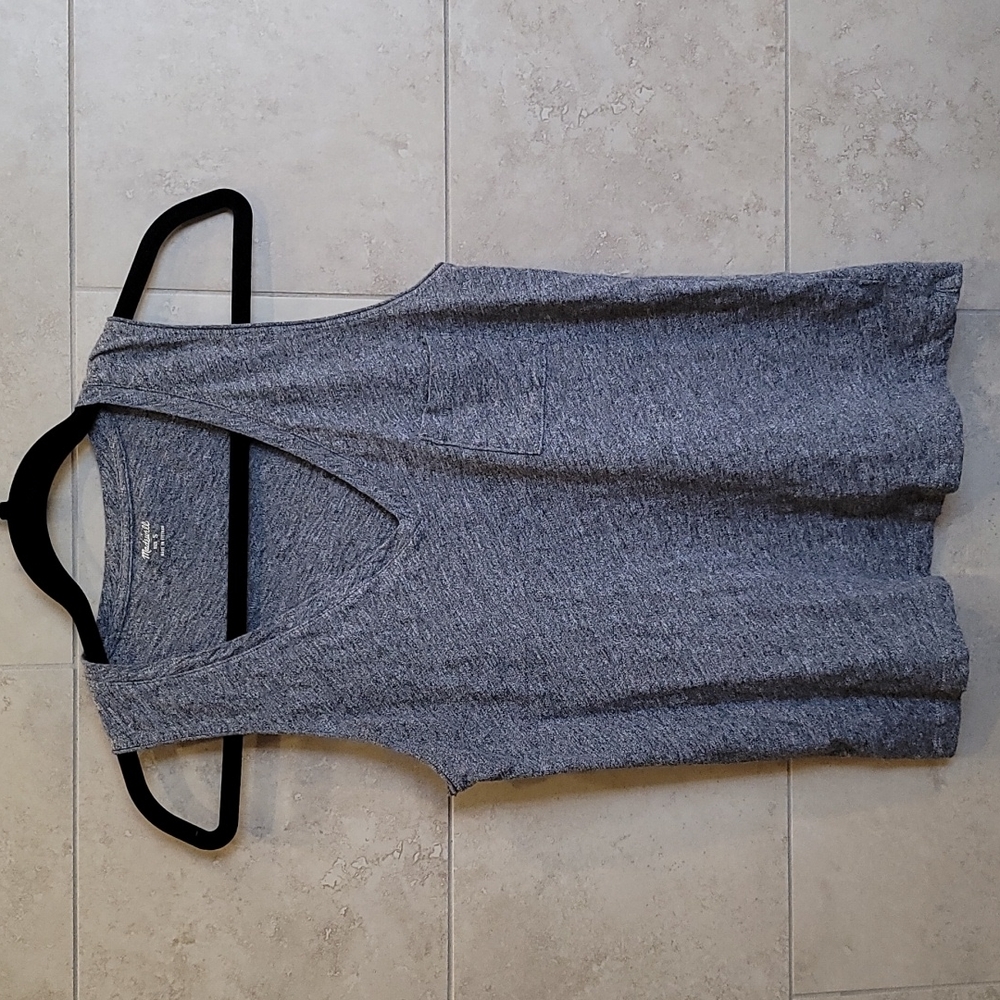 Madewell V-Neck Pocket Tank Top